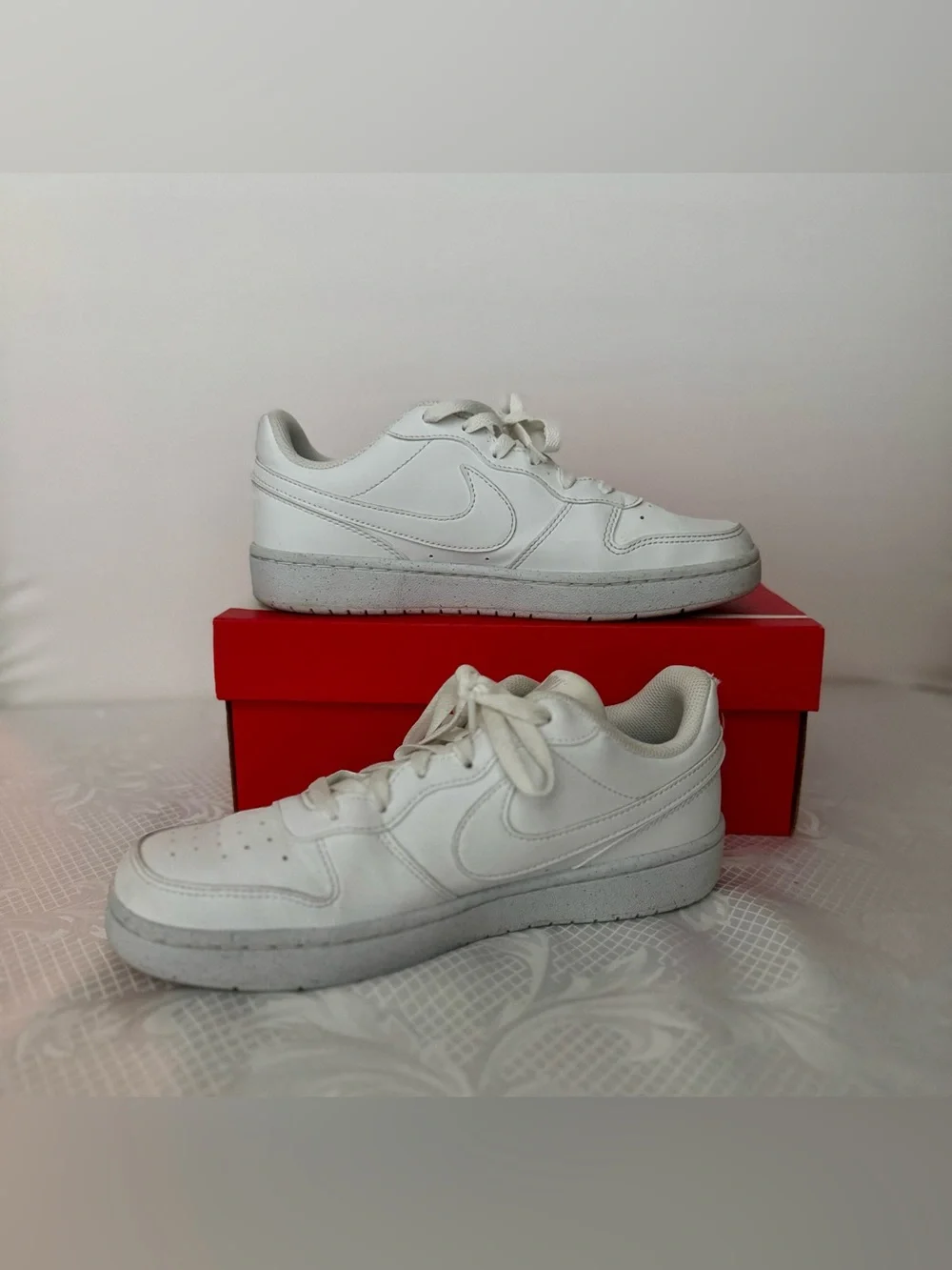 Nike Court Borough Low-Top Recraft Sneakers 7Y